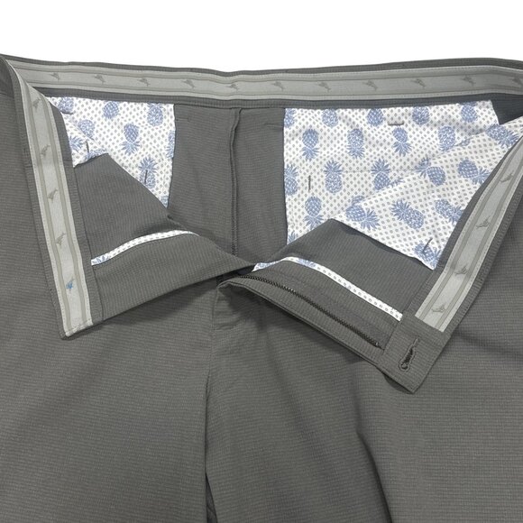 Tommy Bahama Men's Big & Tall Size 48RG Fog Grey 10" Chip Shot Performance Short - Picture 5 of 11